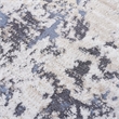 Bunyan Collection Traditional Vintage Gray/Denim Area Rug (2'2'' x 8')