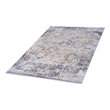 Bunyan Collection Traditional Vintage Gray Multi Size Area Rug (6'7'' x 9')