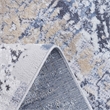 Bunyan Collection Traditional Vintage Gray/Blue Area Rug (5'3'' x 7'6'')