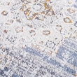 Bunyan Collection Traditional Vintage Cream/Gold Area Rug (2'2'' x 8')