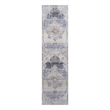 Bunyan Collection Traditional Vintage Cream/Gold Area Rug (2'2'' x 8')