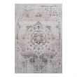 Bunyan Collection Traditional Vintage Cream/Beige Area Rug (5'3'' x 7'6'')