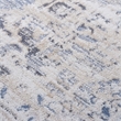 Bunyan Collection Traditional Vintage Cream/Blue Area Rug (5'3'' x 7'6'')