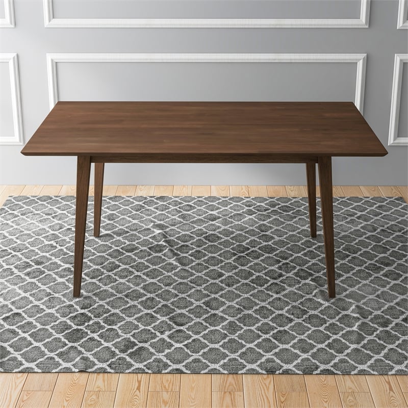 Alpella Modern Style Solid Wood Walnut 63