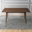 Alpella Modern Style Solid Wood Walnut 63