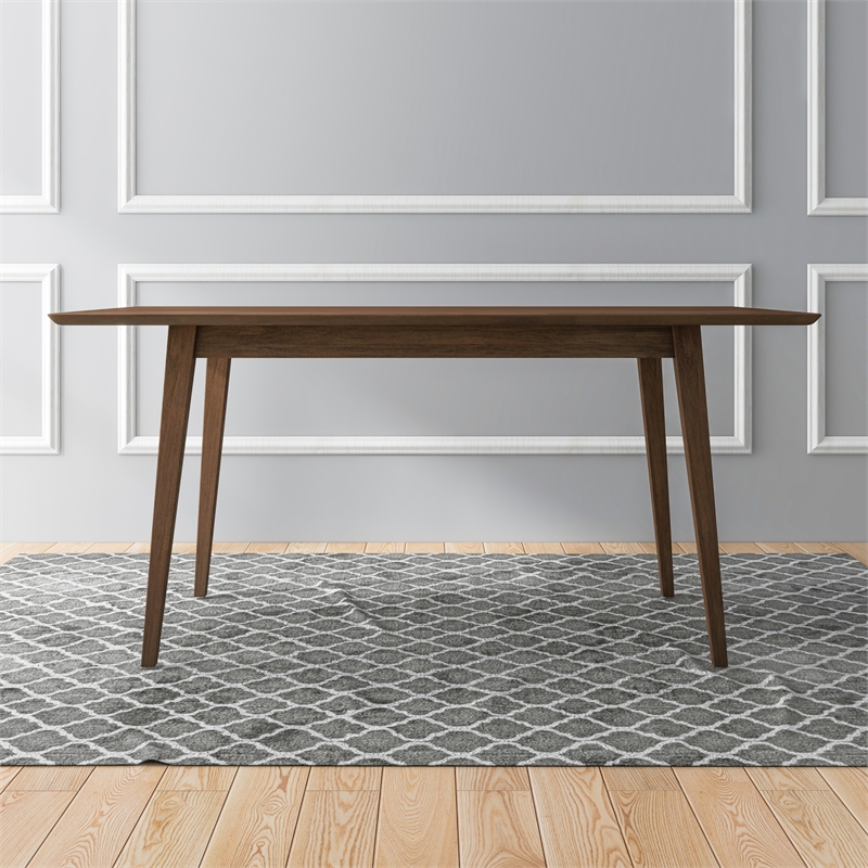 Alpella Modern Style Solid Wood Walnut 63