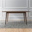 Alpella Modern Style Solid Wood Walnut 63