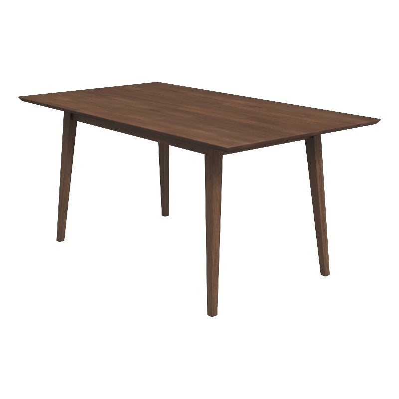 Alpella Modern Style Solid Wood Walnut 63