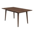 Alpella Modern Style Solid Wood Walnut 63