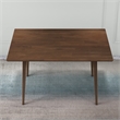 Alpella Modern Style Solid Wood Walnut 47