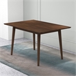 Alpella Modern Style Solid Wood Walnut 47