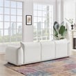 Arter Mid-Century Modern Living Room Luxury Boucle Fabric Couch in Cream