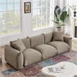 Arter Mid-Century Modern Living Room Luxury Boucle Fabric Couch in Mocha