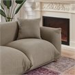 Arter Mid-Century Modern Living Room Luxury Boucle Fabric Couch in Mocha