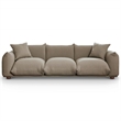 Arter Mid-Century Modern Living Room Luxury Boucle Fabric Couch in Mocha