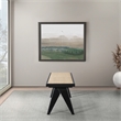Montego Mid Century Modern Dining Bench in Camel Natural Rattan