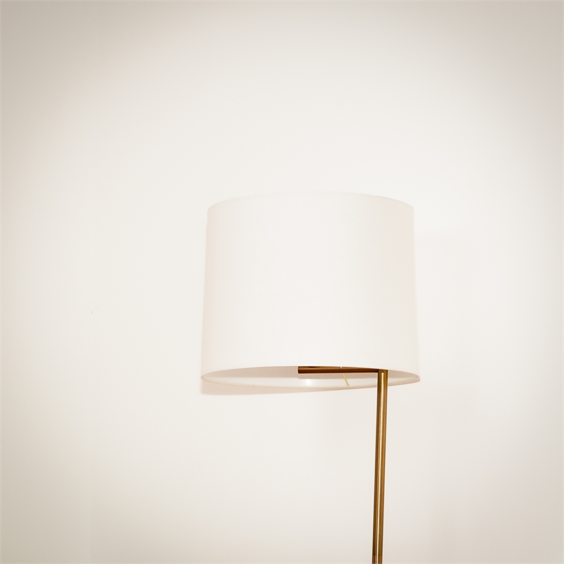 Luminaire Haven Offset Brass & Metal Brass  Base Floor Lamp