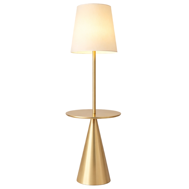 Ethereal Luminary Metal Brass Floor Lamp