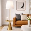 Ethereal Luminary Metal Brass Floor Lamp