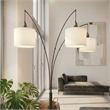 Magnificent Illumination Black Metal Floor Lamp