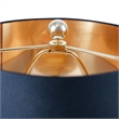 Franky  Black and Gold Accent Metal Table Lamp