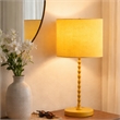 Sheila Modern Gold Painted Metal Table Lamp with Sculpted Base