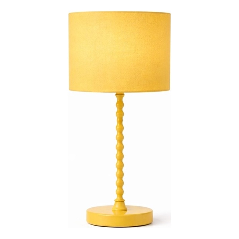 Sheila Modern Gold Painted Metal Table Lamp with Sculpted Base