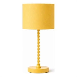 Sheila Modern Gold Painted Metal Table Lamp with Sculpted Base