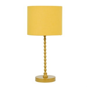 sheila modern gold painted metal table lamp with sculpted base