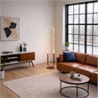 Laurel Modern Bronze Metal U-Loop LED Floor Light