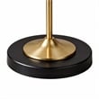 Juno Modern Adjustable Gold Metal Floor Lamp with Dual Lights