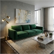 Vonta Modern Triple Spotlight Gold Metal Floor Lamp