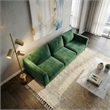 Vonta Modern Triple Spotlight Gold Metal Floor Lamp