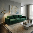 Vonta Modern Triple Spotlight Gold Metal Floor Lamp