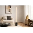 Austen Modern Gold Metal LED Floor Lamp with Marble Accents