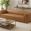 Lexington 3 Seater Premium Leather Sofa with Sleek Minimalist Profile