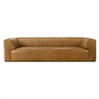 Lexington 3 Seater Premium Leather Sofa with Sleek Minimalist Profile