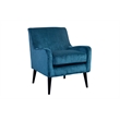 Kristina Mid-Century Modern Accent Chair - Blue