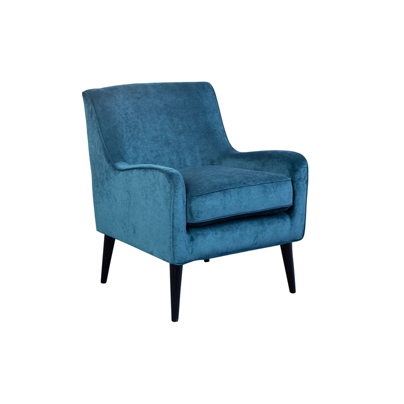 Kristina Mid-Century Modern Accent Chair - Blue