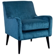 Kristina Mid-Century Modern Accent Chair - Blue