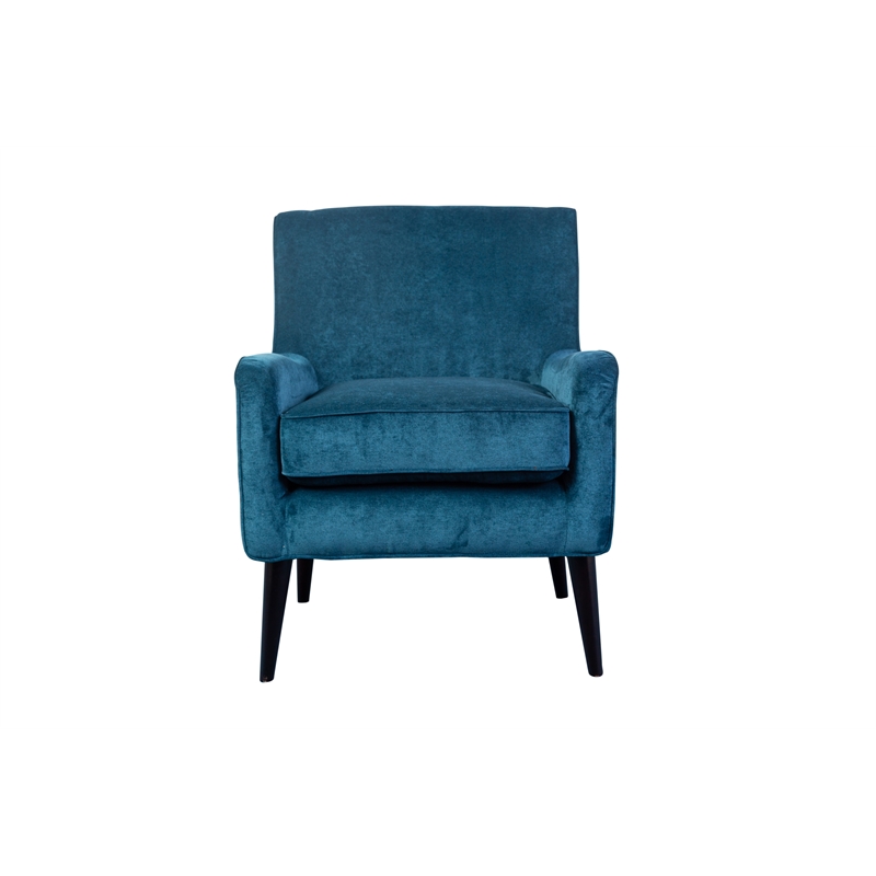 Kristina Mid-Century Modern Accent Chair - Blue
