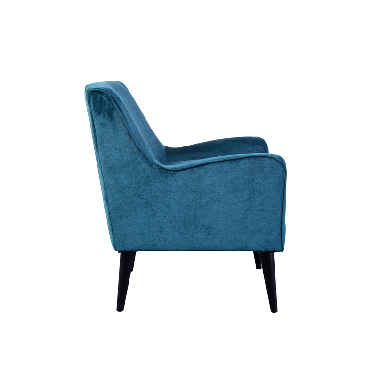 Kristina Mid-Century Modern Accent Chair - Blue