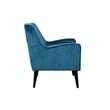 Kristina Mid-Century Modern Accent Chair - Blue