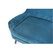 Kristina Mid-Century Modern Accent Chair - Blue