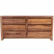 Urban Mid-Century Modern Sheesham Wood Bedroom Dresser - Natural