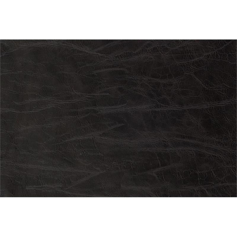 Porter Designs Garnett Crackle Leather Club Accent Chair - Espresso Brown