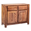 Urban Mid-Century Modern 2 Drawer 2 Door Sideboard - Natural.