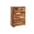 Porter Designs Taos Solid Sheesham Wood Bedroom Chest of Drawers.
