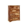 Porter Designs Taos Solid Sheesham Wood Bedroom Chest of Drawers.