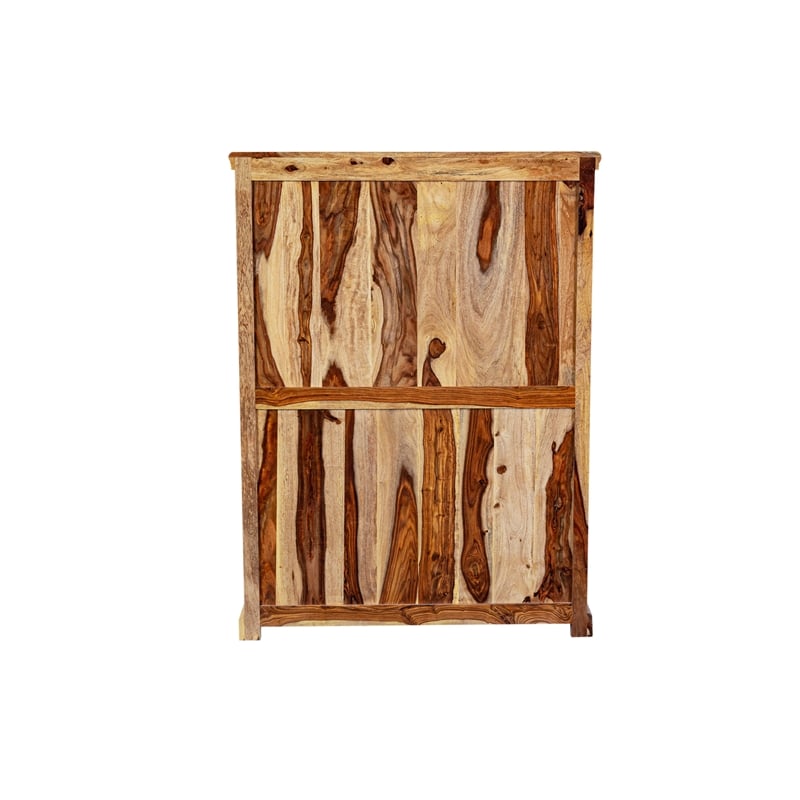 Porter Designs Taos Solid Sheesham Wood Bedroom Chest of Drawers.